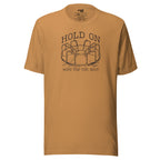 Hold On Hope for the Best – Funny Retro Playground T-Shirt – toast – grmbl tees